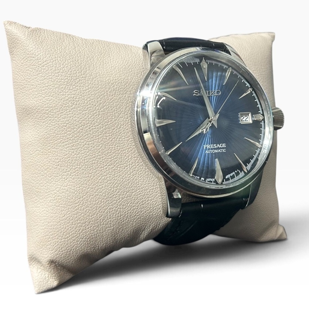 Seiko Presage Cocktail Blue Sunray Dial Automatic Watch 4R35-01T0 Men's Classic